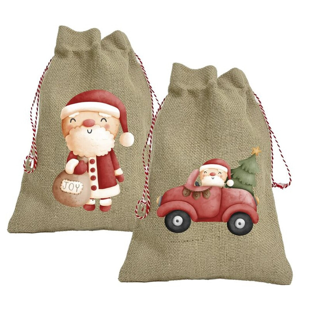 BOLSA YUTE NAVIDAD