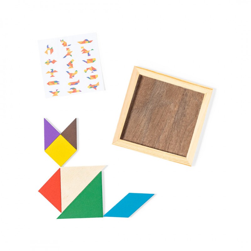 PUZZLE TANGRAM CON PEGATINA NIÑO DE COMUNIÓN