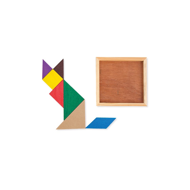 PUZZLE TANGRAM CON PEGATINA NIÑO DE COMUNIÓN