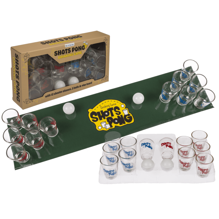 Juego de beber, Shots Pong