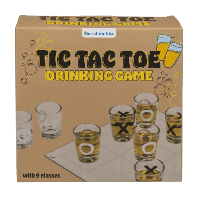 Juego para beber Tres en raya