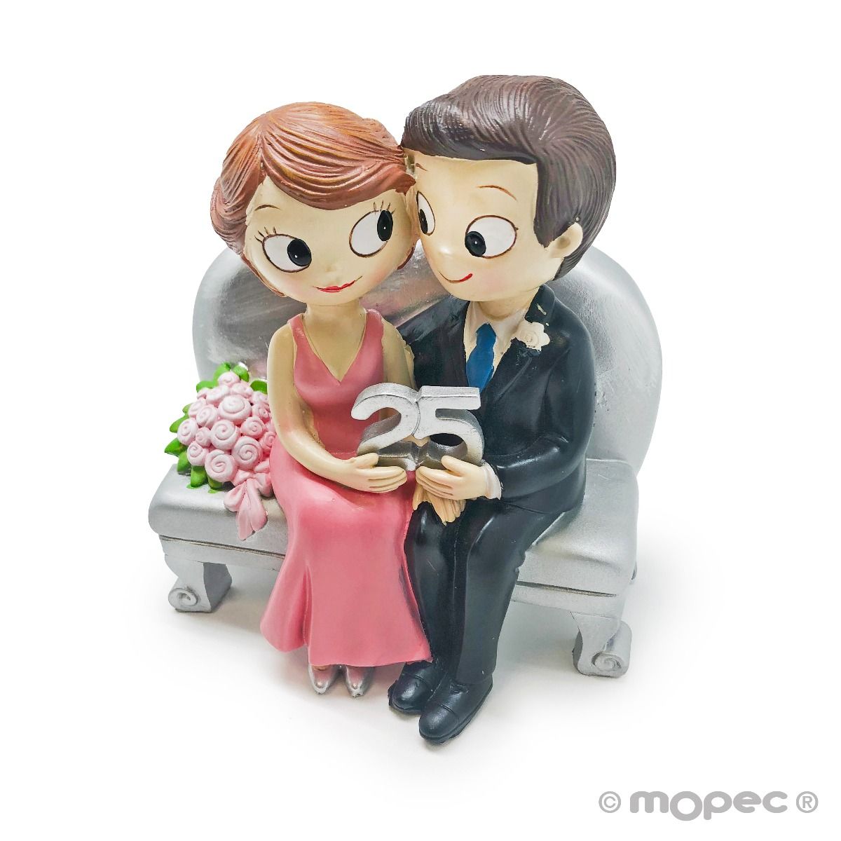 Figura Pop&Fun Novios sentados 25 aniversario