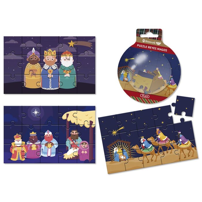 Puzzle Reyes Magos Surtidos