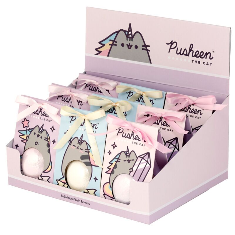 Bomba de Baño en Caja de Regalo Gato Pusheen