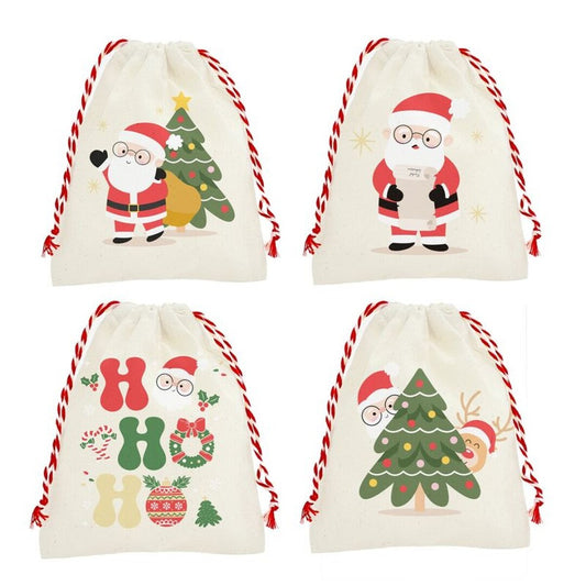 BOLSA ALGODÓN NAVIDAD