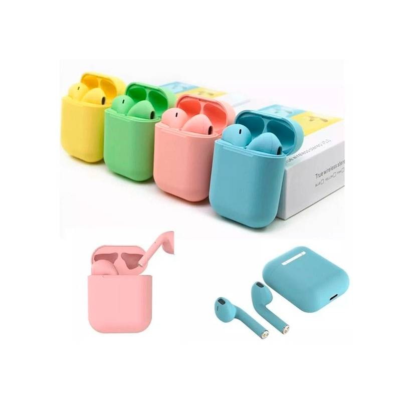 Auriculares Inpods Bluetooth Macaron