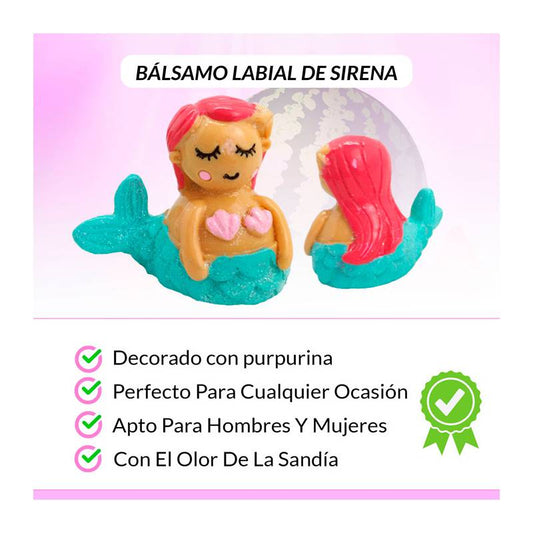 BÁLSAMO LABIAL SIRENA PURPURINA