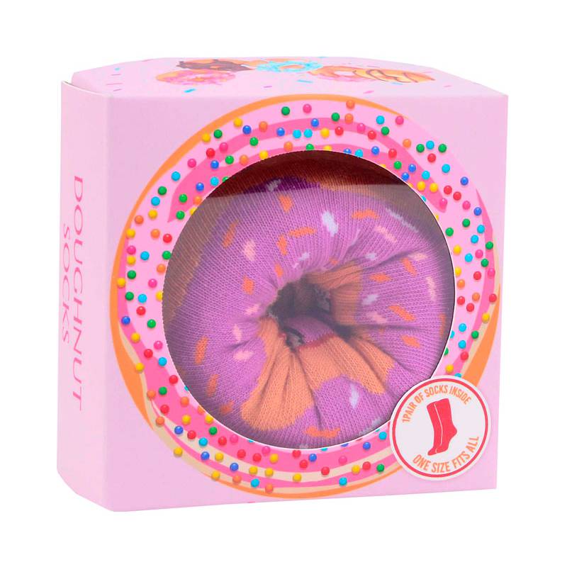 CALCETINES DONUTS EN CAJA DE REGALO