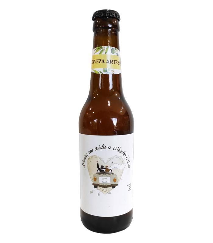 CERVEZA ARTESANAL BODA PERSONALIZADA