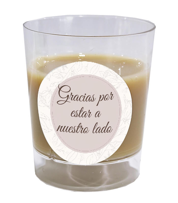 VASO CHUPITO CON PEGATINA BODA