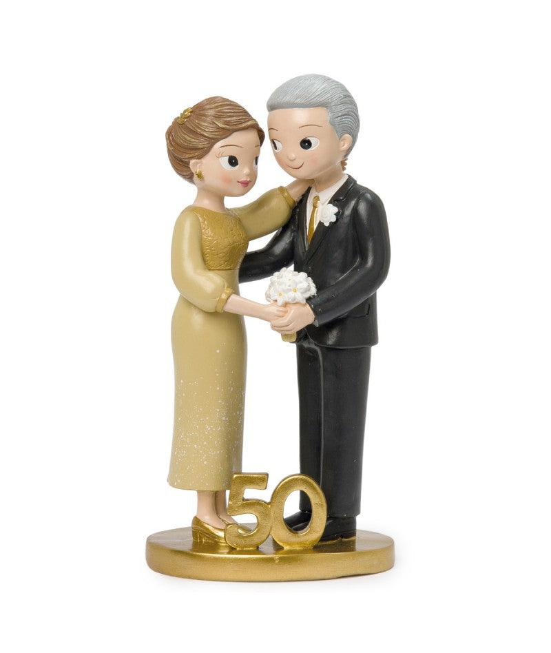 FIGURA PASTEL POP & FUN DE PIE BODAS DE ORO