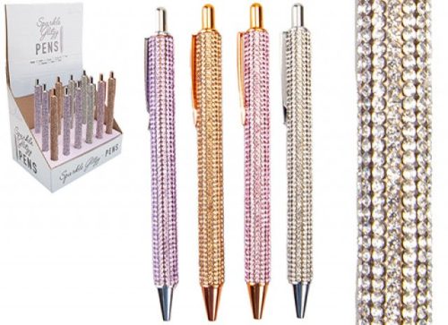 BOLIGRAFO BLING BALL PEN WITH METAL BARREL