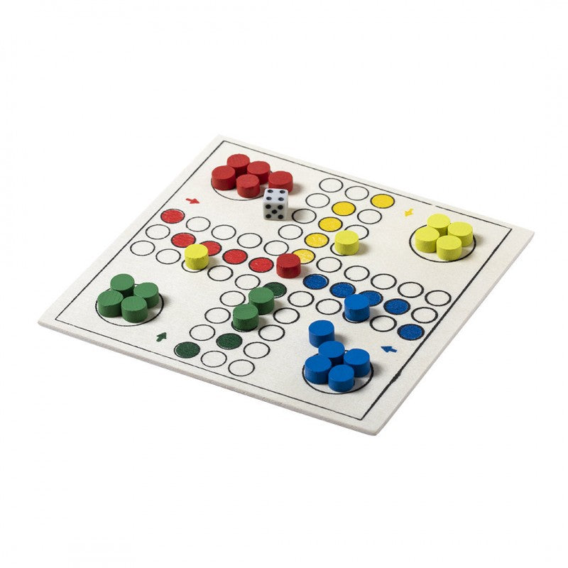 JUEGO PARCHIS, DAMAS Y AJEDREZ EN CAJA CON PEGATINA COMUNIÓN