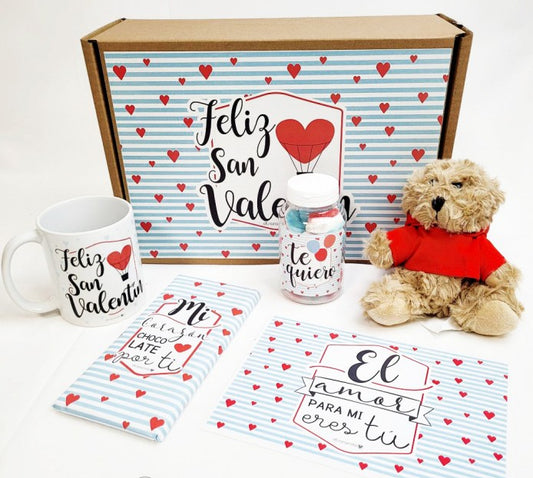 Kit San Valentín Enamorados Personalizable