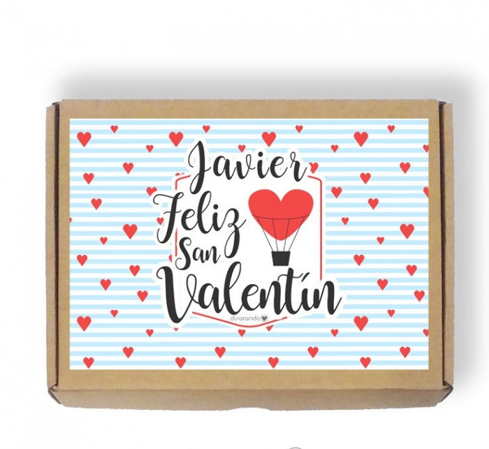 Kit San Valentín Enamorados Personalizable