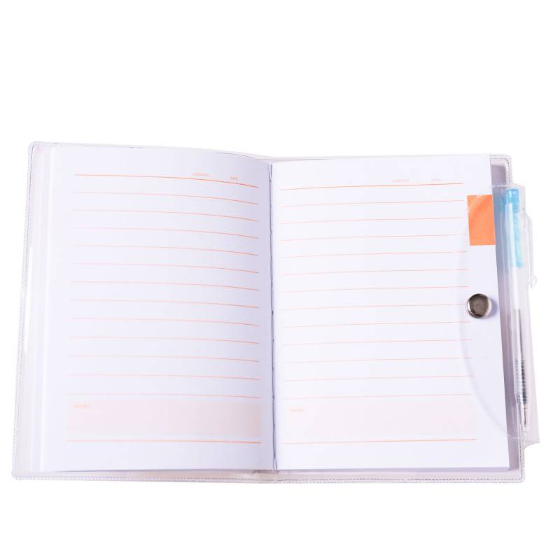 LIBRETA PVC BOLÍGRAFO FRASES POSITIVAS