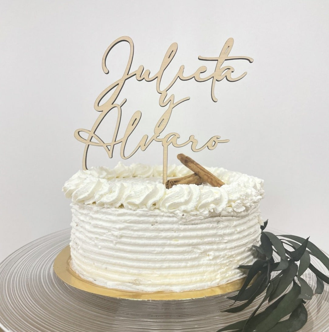 Topper Tarta de Novios