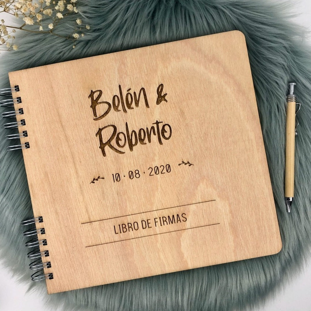 Libro de Firmas Personalizado