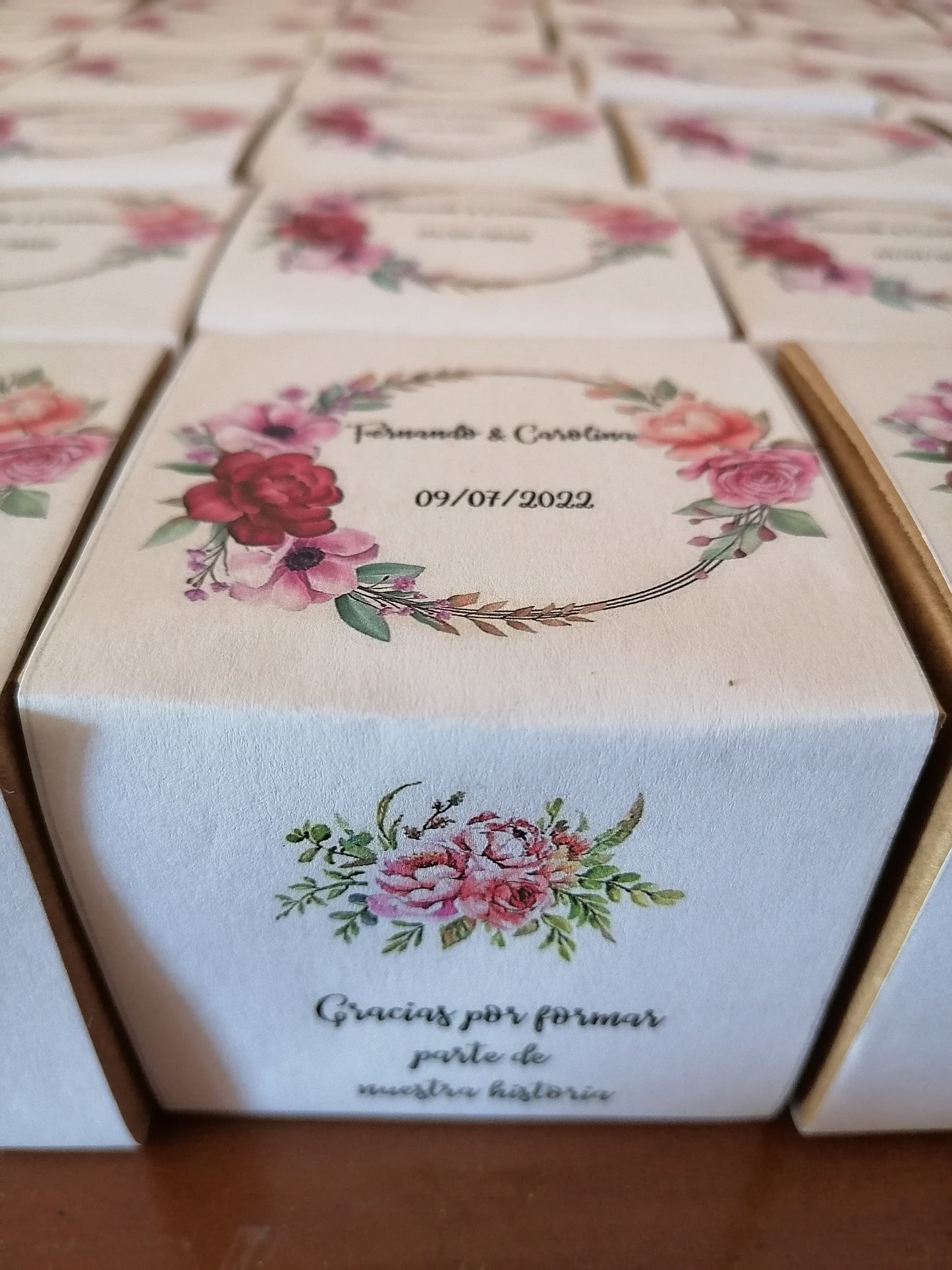 Maceta + Etiqueta Personalizada para Eventos