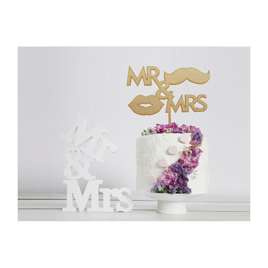 CAKE TOPPER MOSTACHO