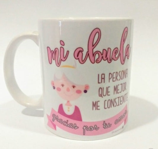 Kit "Mi Abuela, La Persona Que Mejor Me Consiente. Gracias Por Tu Amor."