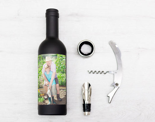 Kit Personalizado "Botella de vino"