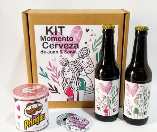 Kit Love Personalizado Momento Cerveza